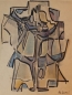 Preview: Maurice Morel (Abbé Morel). Abstrakte Komposition. (01961)