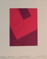Preview: Wirth, Kurth. Collage auf Karton. Red Sky (Art Nr. 2030)