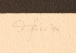 Preview: Geiler, Friedrich. Lithografie auf Papier. Signiert (Art Nr. 2119)