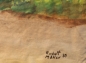 Preview: Möller, Rudolf. Lichterwalde Trauerzug. Aquarell. Signiert. 1930. (Art Nr. 2127)