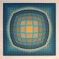 Preview: Vasarely, Victor. Geometrische und räumliche Komposition. (2127)