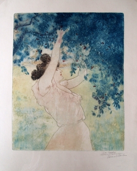 Ranft, Richard. La Cueillette des cerises. (00165)