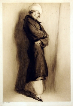 Chahine, Edgar. Ghemma debout. (00689)