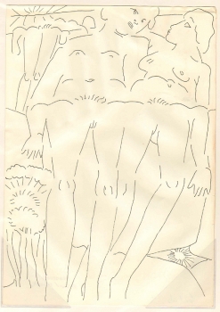 Frank, Edvard. Erotische Szene No.04. (00716)