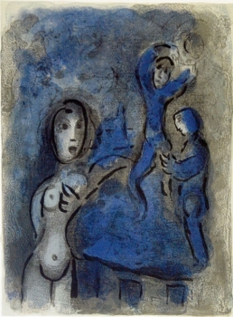 Chagall, Marc. Rahab et les espions de Jéricho. (00744)