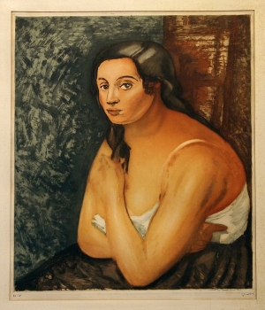 Villon, Jacques. Buste de femme. (00801)