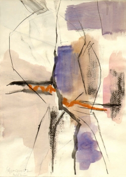 Siepmann, Heinrich. o.T. (abstrakte Komposition). (00995)