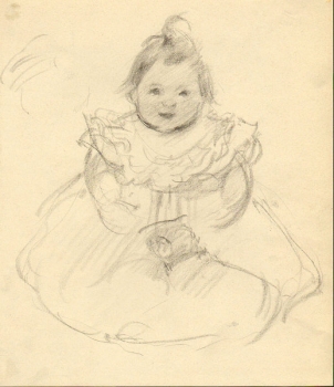 de Meuron, Louis Henri. Kleines Mädchen. (01026)