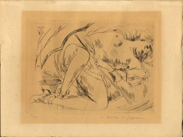 Dunoyer de Segonzac, André Albert. Femme couchée. (01072)