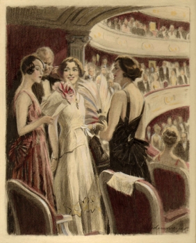 Wedenmeyer, Ottilie. In der Loge. (01074)
