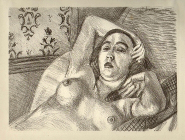 Matisse, Henri. Le repos du Modèle. (01132)