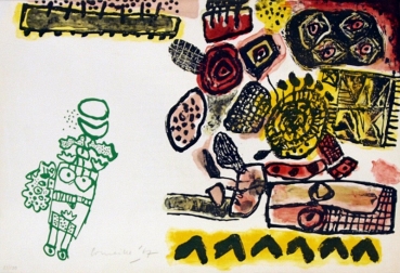 Corneille. Femme nuit et d'aube. (01142)