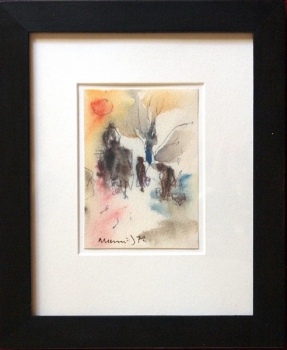 Hennig, Albert. Reisende. (01221)