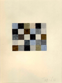 Maatsch, Thilo. o.T. Farbfelder. Aquarell auf Bütten (01307)