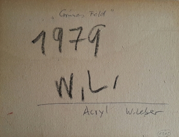 Leber, Wolfgang. Grünes Feld. (01315)