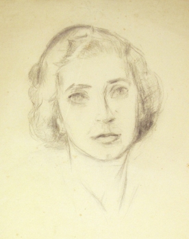 Wohlwill, Gretchen. Portrait einer Frau. (01324)
