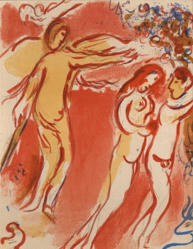 Chagall, Marc. Vertreibung aus dem Paradies. (01377)