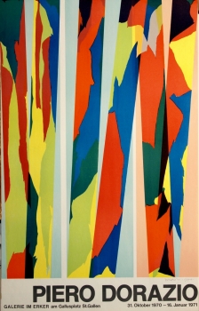 Dorazio, Piero. Ausstellungsplakat. (01505)