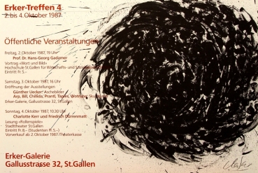 Uecker, Günther. Erker Treffen 4. (01562)