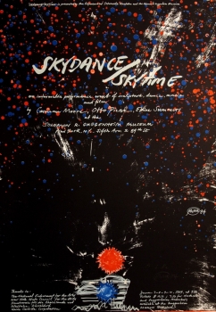 Piene, Otto. Veranstaltungsplakat: Skydance/Skytime. (01566)