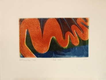 Haas, Wilibrord. Pink Snake. (01623)