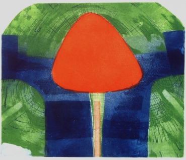 Haas, Willibrord. Santo rosso. (01629)