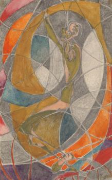 Nadine, Wenden - Abstrakte Komposition, 1940 (ID 126)
