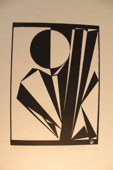 Dietrich, Nitzsche. Geometrische Komposition. (Art. Nr. 1435)