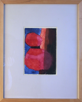 Haas, Willibrord. Abstrakte Komposition. Aquarell (Art. Nr. 01811)