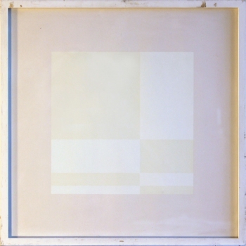 Niemeyer, Jo. Collage Lithografie. Geometrische Komposition (01840)