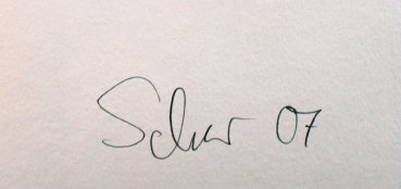 Schur, Richard. "Coco Rose". Siebdruck. (Art Nr. 1848)