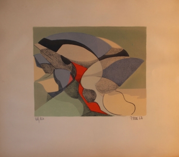 Daniele Perre 1924-2009. Komposition 1962. (Art Nr. 1892)