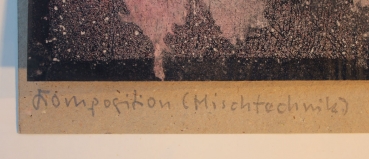Kirchner, Hans Werner. Informelle Komposition. (01930)