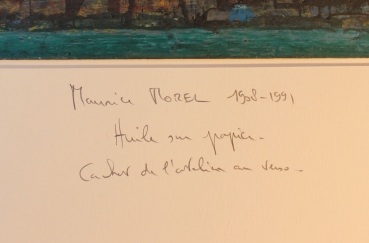 Maurice Morel (Abbé Morel). Abstrakte Komposition. (01944)