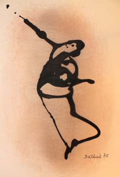 Datheil, Zdenka. Abstrakte Komposition. 1975 (Art Nr. 1955)
