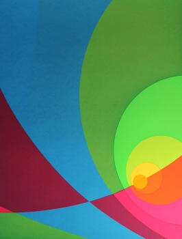 Aach, Herb. Lithografie "Split Infinity #B2S". (Art Nr. 2114)
