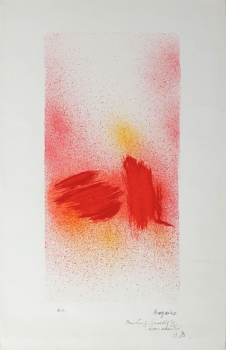 Bazaine, Jean René. Lithografie auf Papier. Abstrakte Komposition (Art Nr. 2146)