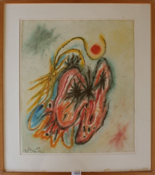 Singier, Gustave. Abstrakte Komposition (Art Nr. 2160)