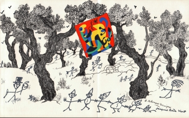 Miró, Joan - Komposition 5, 1956 (ID 339-5)