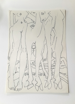 Frank, Edvard. Erotische Szenerie. Art. Nr. 2474