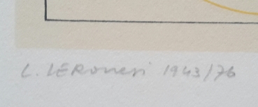 Veronesi, Luigi. Ohne Titel. Art. Nr. 2496
