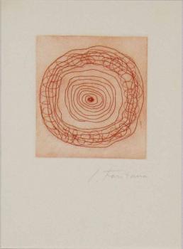 Lucio Fontana - Ohne Titel - 1966 (ID 381)