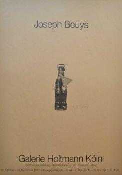 Joseph Beuys - Ausstellungsplakat Joseph Beuys Galerie Holtmann - Köln, 1980 (ID 387)