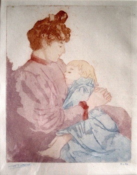Bétout, Clément. Enfant endormie. (00146)