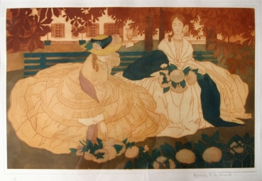 Boutet de Monvel, Bernard. "Les Crinolines" (00164)