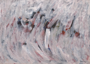 Daderian, Dikran - Mischtechnik - Gouache auf leichtem Karton - o.T. - 1962 (01773)