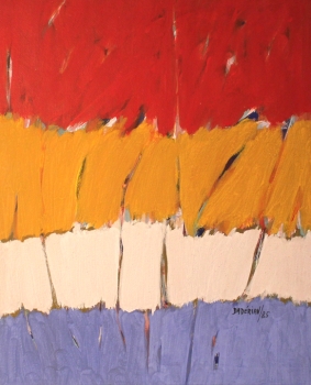 Daderian, Dikran - Mischtechnik - Gouache auf leichtem Karton - o.T. - 1985 (01774)
