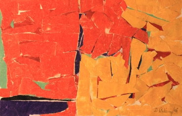 Daderian, Dikran - Collage - Mischtechnik - Gouache auf leichtem Karton - o.T. - 2006 (01684)