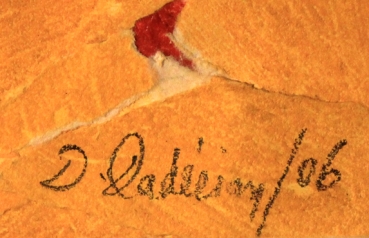 Daderian, Dikran - Collage - Mischtechnik - Gouache auf leichtem Karton - o.T. - 2006 (01684)