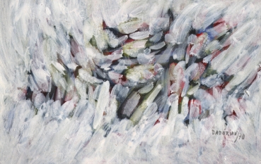 Daderian, Dikran - Mischtechnik - Gouache auf leichtem Karton - o.T. - 1970 (01766)